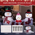 6.2FT Lighted Christmas Inflatable Decoration - Image 6